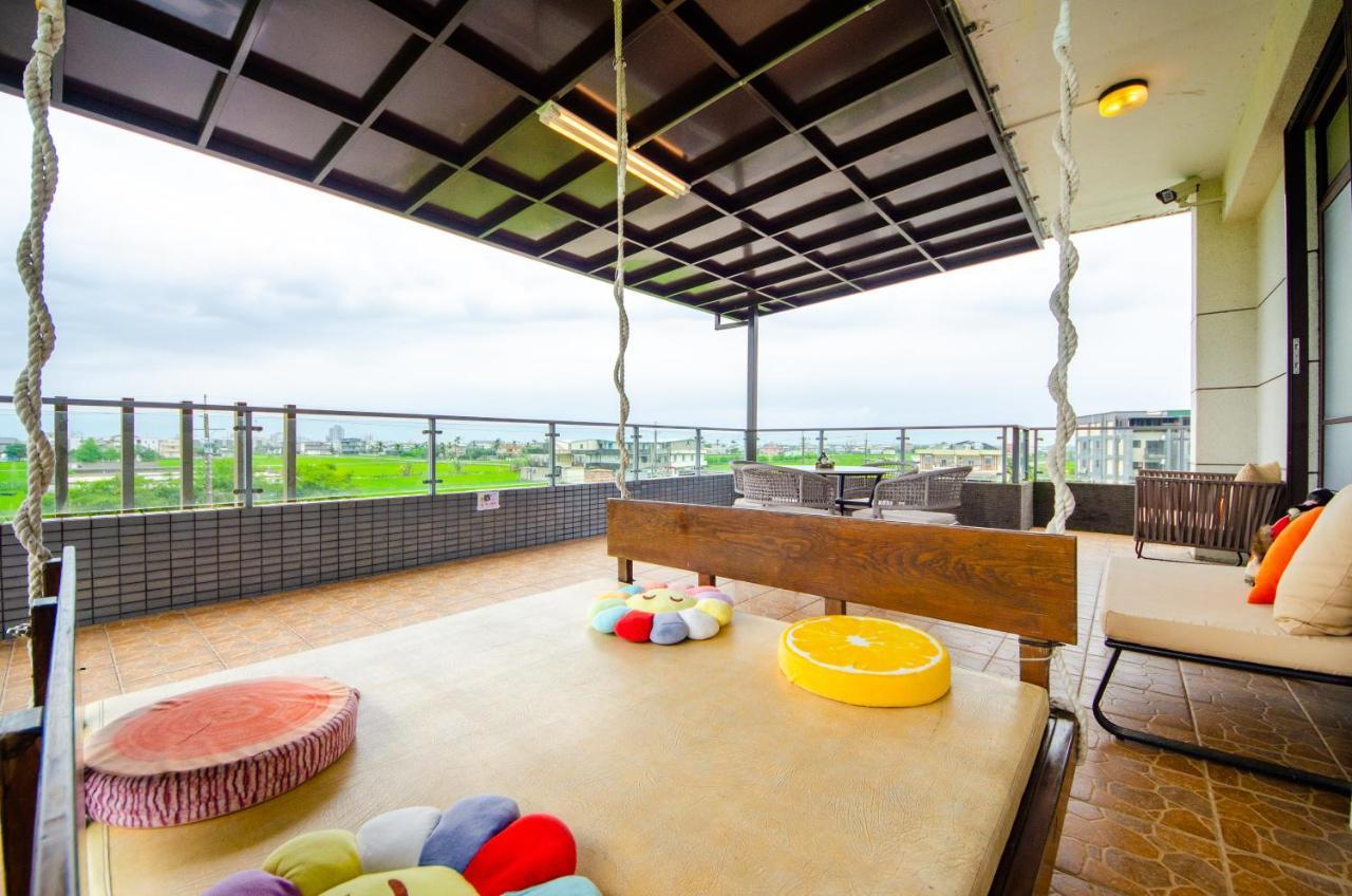 宜人生活溜滑梯親子民宿 Easylife B&B Dongshan  Bagian luar foto